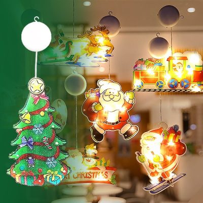 Karácsonyi ablaklámpa (4db) | MERRYLIGHTS